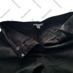 New York & Co. Women’s Black Ankle Crop Casual Career Pants Floral Print  Size 4 Photo 1