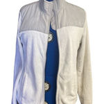 Danskin Women’s Jacket Size Large Gray & White Size Large Photo 0
