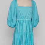 Alice + Olivia . Shayla Tiered Gathered Cotton-blend Maxi Dress. Photo 11