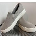 Soda Women's Gray Suede Slip-On Sneakers Shoes Size 6 Photo 1