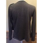 Luna  Tiks Open Front Draping Cardigan Size Small ~ Gray Photo 2