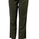 Dollhouse Linen Blend  Olive Green Raw Hem Casual Crop Beach Pants Juniors Size 9 Photo 0