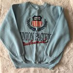 Fruit of the Loom Vintage 80s Union Pacific Railroad crewneck Photo 0