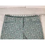 The Limited  Ladies Size 4 Floral‎ Green Tailored Chino Walking Shorts Photo 4