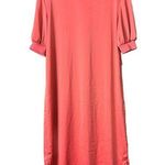 Who What Wear  Women's Long Dark Orange Dress Photo 0
