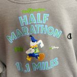 Champion Walt Disney World  2018 Half Marathon 13.1 Grey Hoodie Size Small Photo 9
