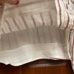 Tularosa shimmer striped wide sleeve crop top medium Photo 3