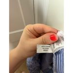 Vineyard Vines  Women's L Blue White Striped Lightweight Pull On Shorts Coastal Photo 7