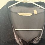 Soft Surroundings  Womens Black  Button Front Tiered Tunic Dress Large 1747 Photo 3