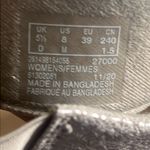 Clarks Jillian rise ultra comfort pewter metallic sandals, size 8 = Photo 9