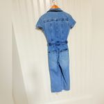 Good American  Light Blue Denim Overalls 0 Photo 10