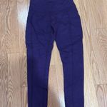 Earth Yoga Purple Leggings Photo 1