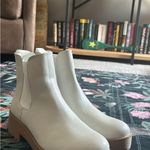 Dirty Laundry  White Ankle Boots Photo 1