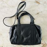 Tory Burch Brody Black Leather Small Satchel Duffel Crossbody Bag Photo 6