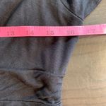 Fresh Produce Black 3/4 Sleeve Midi Dress L USA Boho Minimalist Soft Stretch Photo 6