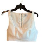 Tobi Women Crop Top White M Photo 0