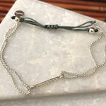 Stella & Dot  Slider Pave Rhinestone Bracelet Photo 0