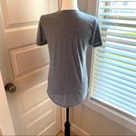 Modern Lux || Grey/white “Blessed” tee with extended tail.  Super soft and comfy! Photo 3