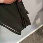 Francesca's NWT  Dark Olive Green Ribbed Knit Dress Cap Sleeves Women's Size XS Photo 3