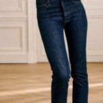 Sézane New‎ Sezane Brut Sexy Jeans in Indigo Size 33 Photo 0