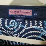 Vineyard Vines  Women XS Tunic Long Sleeve Blue Cotton Top Photo 1