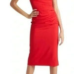 Dress the Population  Black Martine Stretch Crepe One-Shoulder Dress Photo 0