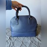 Kate Spade  McCall Street Carli Crossbody Handbag Navy Blue Pebbled Leather Photo 4