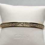 Stainless Steel Gold & Silver Sparkly Bracelet Photo 0