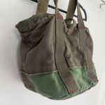 Gap Vintage Tote Bag Rugged Cotton Canvas Utility Workwear Gorp Military Y2K Photo 3