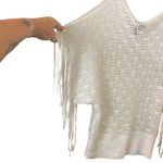 Arden B Vintage  Crochet Cold Shoulder Top Size Large Photo 4