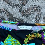 Trina Turk  Casablanca Cover Up Tunic Black Neon Small Photo 3