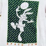 Space Jam White Bugs Bunny Graphic T Photo 1