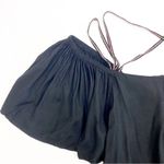 Pitusa Summer Nights Off Shoulder Strappy Mini Dress Swim Cover Black Multi Photo 8