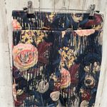 Abercrombie & Fitch Abercrombie Abstract Floral Legging Pants Zipper Detail Womens Medium Photo 1