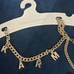 Urban Outfitters NWT  Gold Toned “Karma” Necklace Photo 2