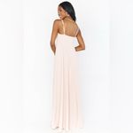 Show Me Your Mumu Madrid Gown Dusty Blush Stretch Bridal Formal Size Large NEW Photo 2