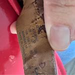 Coach  Coral Patent Leather Thong Sandals Womens 10 Catherine Gold Hardware Photo 4