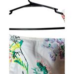 Urban Outfitters  Elsie White Floral Cropped Puff Sleeve Top Size Small‎ Photo 3