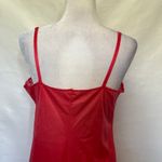 Vtg Y2K Kayser Slip Dress Sz 38 Bust Lace Coquette Babydoll USA 60s Fairy Grunge Red Size L Photo 7