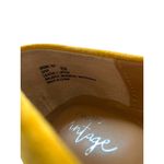 Crown Vintage Suede Flats Mustard Size 6 Yellow Photo 7