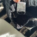 Pink Rose Black and Beige Striped Sweater Dress Size Medium Photo 7