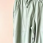 Like an angel  | Green Tapered Leg Paper Bag Faux Leather Pants Sz M Photo 2