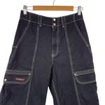 Urban Outfitters BDG Size 28 Women’s Black Denim Cargo Slouchy Skate Jeans Photo 5