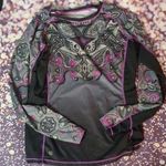 Athleta  Paisley compression top size medium Photo 0