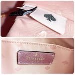 Kate Spade  Lola Glitter Satchel Pink Leather Metallic crossbody Photo 7