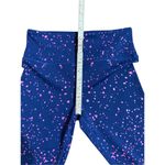 Zyia  Active Splash Navy Pink Light n Tight Hi-Rise Athletic Leggings 7/8 Sz 6-8 Photo 7