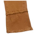 A.Z.I Womens Double Frayed Hem Cotton Blended Pullon Jeans Tan Size 4 Tan Photo 5