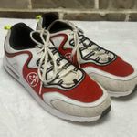 Zumba Air Lo Lace Up Sneaker Shoe Leather Textile Upper White Red Womens Size 11 Photo 0