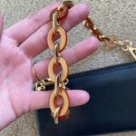 Chloé Authentic Chloe bow leather wallet on chain mini shoulder bag black gold Photo 4