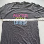 Next Level Apparel Austin City Limits Women Large Grey Crewneck Pullover T-Shirt Photo 5